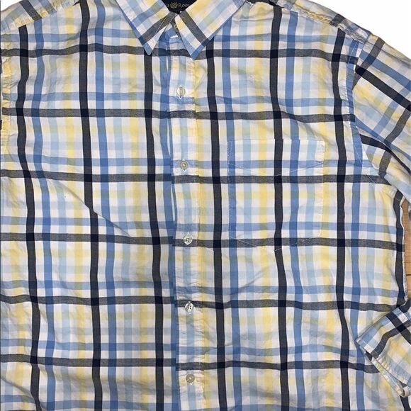 Club Room Plaid Button Down Casual Shirt - Picture 2 of 5